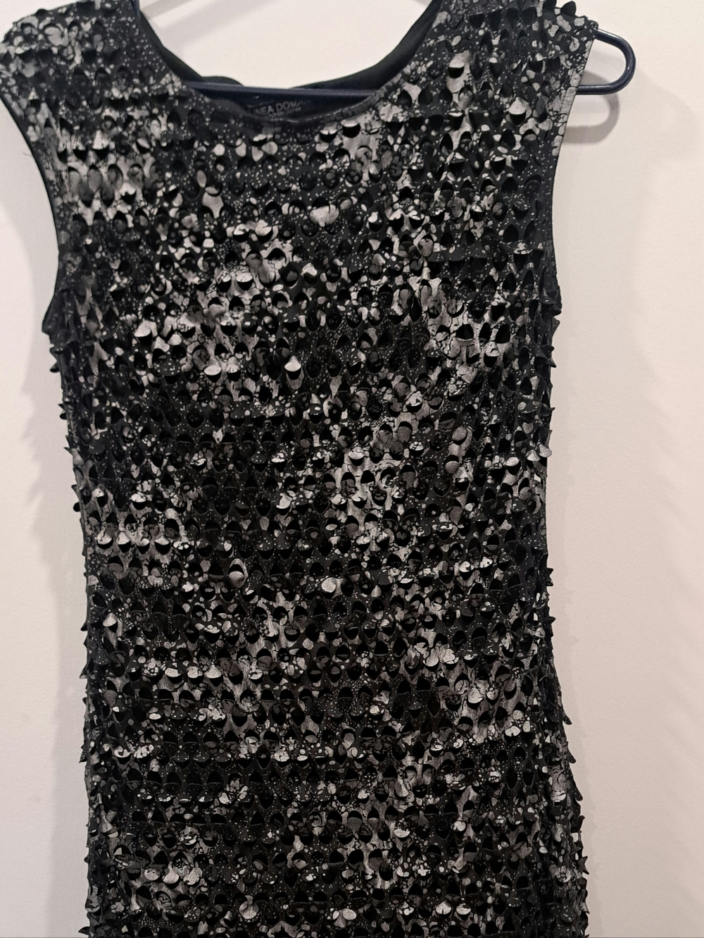 Linea Domani Limited Collection Textured Overlay Dress